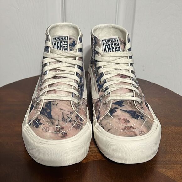 🔥🔥 VANS Floral Dye Sk8-Hi 38 Decon Multi/Marshmallow Women’s Sz 8.5 - PERFECT - Picture 3 of 13